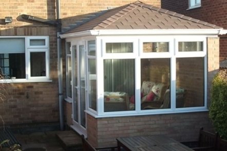 After Edwardian Style Tiled Warm Roof Conservatory, 