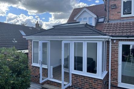 After - to a Warm Tiled Orangery, 