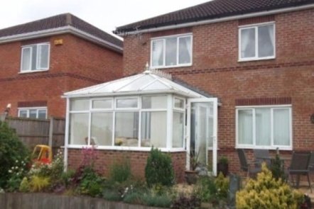 Before Edwardian Style Tiled Warm Roof Conservatory, 