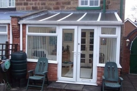 Before Edwardian Style Tiled Warm Roof Conservatory, 