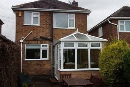 Before Edwardian Style Tiled Warm Roof Conservatory, 
