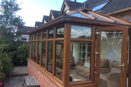 Before Tiled Warm Roof Conservatory, 
