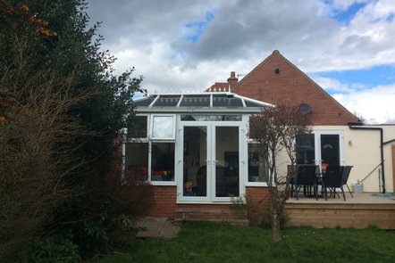 Before Tiled Warm Roof Conservatory, 