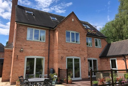 Agate Grey Aluminium Bi-Fold Door, 