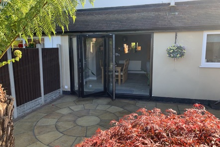 Black Ali Bi-folding Doors, 