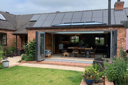 Tele Grey Aluminium Bifolds, 