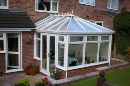 White PVCu Conservatory White PVCu Conservatory,