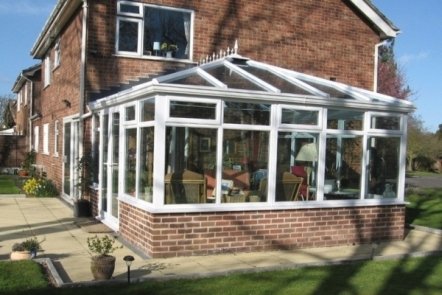 White PVCu Conservatory White PVCu Conservatory,