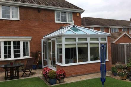 White PVCu Conservatory White PVCu Conservatory,