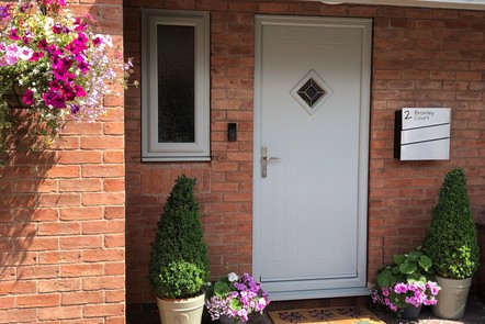 Agate Grey Cottage Composite Door, 