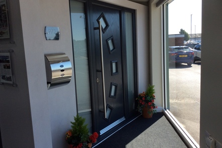 Anthracite Grey Composite Door, 