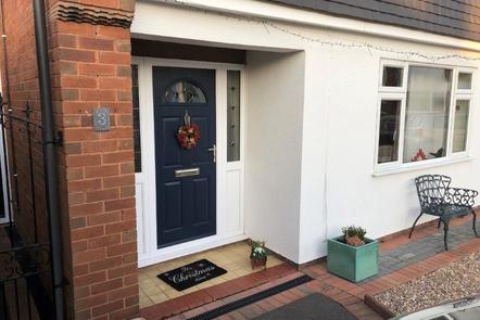 Anthracite Grey Composite Door, 