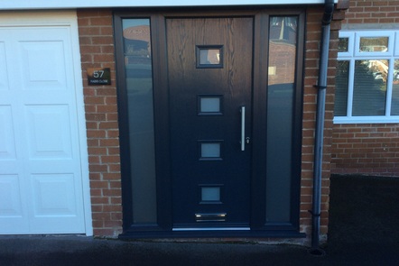 Anthracite Grey Door, 
