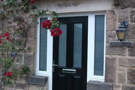 Black Composite Door, 