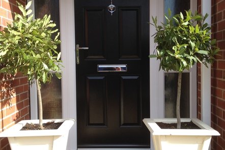 Black Composite Door, 