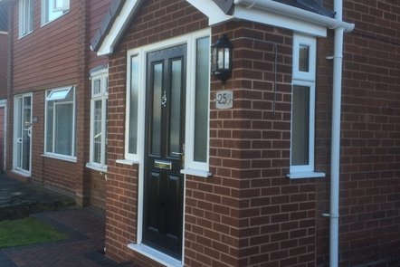 Black Composite Door, 