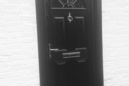 Black Composite Door, 