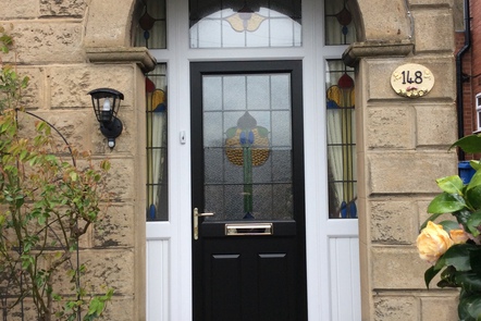 Black Composite Door, 