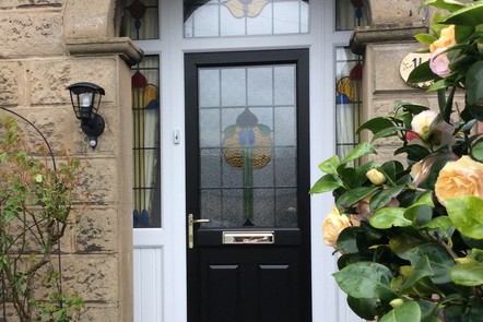 Black Composite Door, 