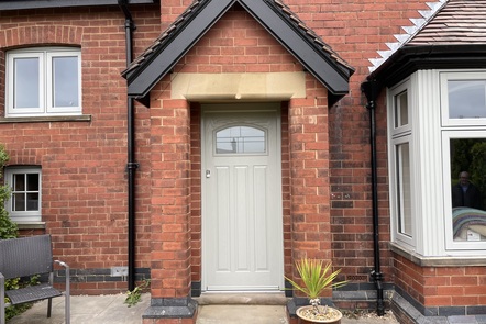 Craftsman Agate Grey Composite Door, 