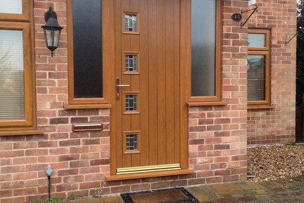 English Oak Composite Door, 