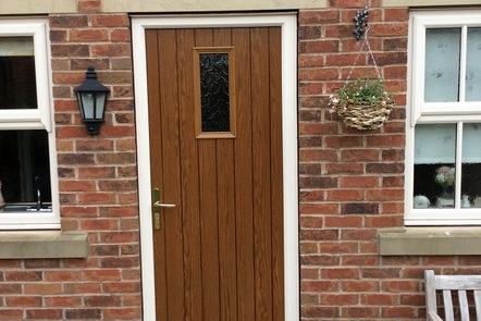 English Oak Composite Door, 