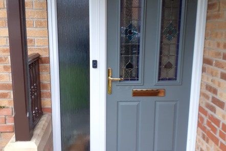 Mouse Grey Composite Door, 