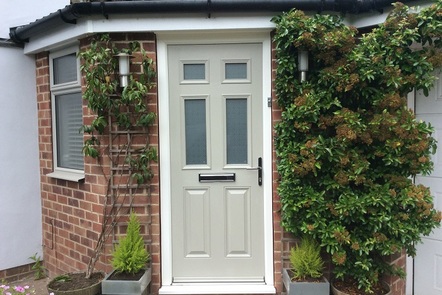 Silk Grey Composite Door, 