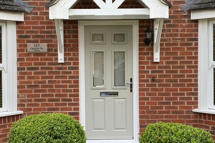 Silk Grey Composite Door, 