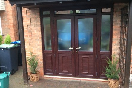 Rosewood PVCu French Doors, 