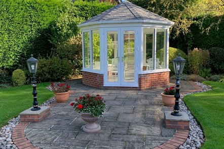 Free standing Garden Room Free standing Garden Room, designed and built by Abbey & Burton Glass in the Derby and Burton areas.